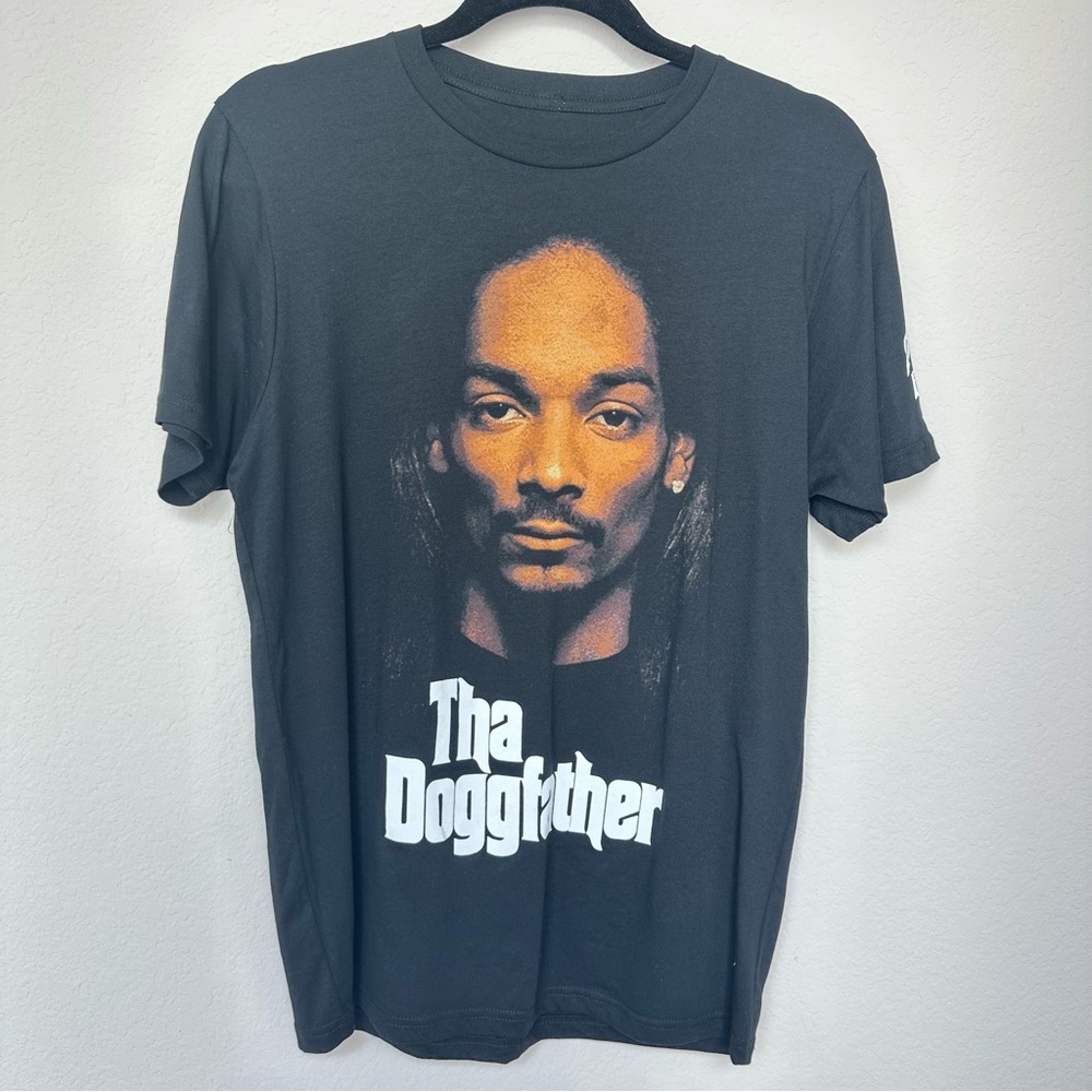 Snoop Dogg Tha Doggfather Death Row Records Tee T-Shirt S